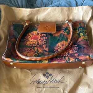 Patricia Nash Autumn Floral Shoulder Bag